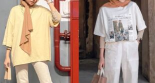 Tips Padu Padan OOTD Kaos Oversize Hijab yang Trendi dan Kekinian